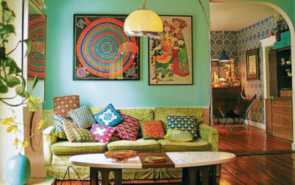 La decoración ecléctica es sinonimo de caos