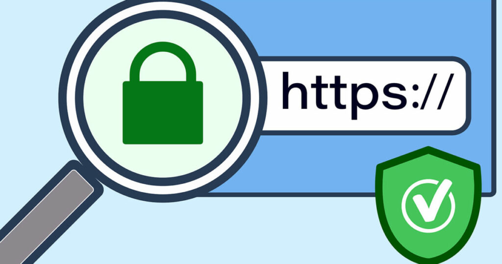 Verificar sitio seguro antes de comprar muebles por internet