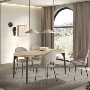 Pack 4 Sillas de comedor Baltic