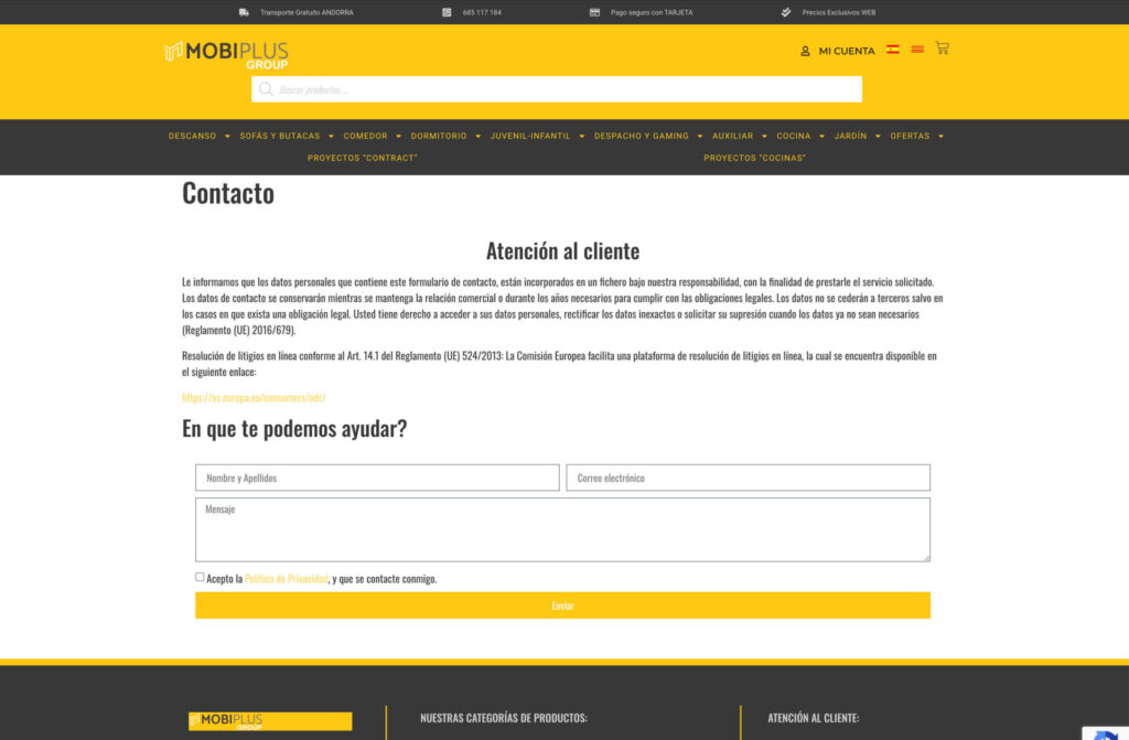 Servicio postventa confiable tras compra online