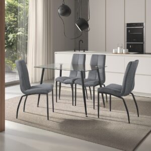 Pack 4 Sillas de comedor Boston
