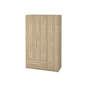 Armario 3 Puertas 2 cajones 150 cm