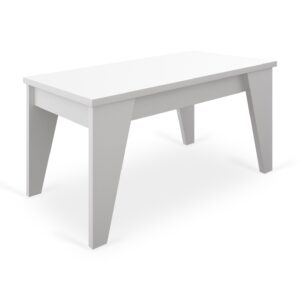 Mesa de centro elevable R43<span> - </span>Blanco