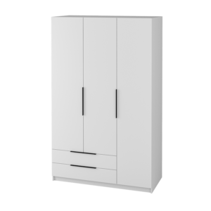 Armario 3 Puertas 2 cajones 150 cm