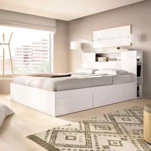 Cabezal + Cama 4 cajones Ten