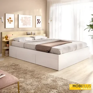 Cabezal + Cama 4 cajones 150 cm Tori