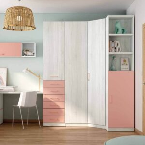 Armario rinconero recto-chaflán izquierda Lider