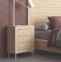 Mesita de noche 3 cajones de 50 Jordan