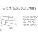 alt="Sofá modelo París, 3 plazas"