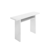 alt="Mesa de libro modelo Taly en color blanco para cocina"