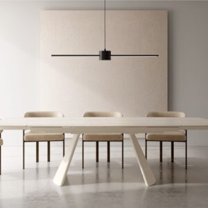 Mesa ovalada extensible Arno