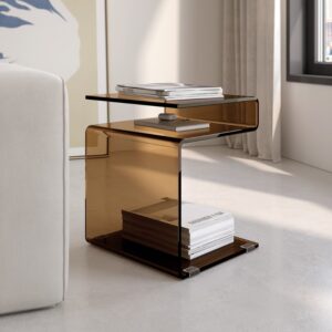 Mesa auxiliar cristal Zeta