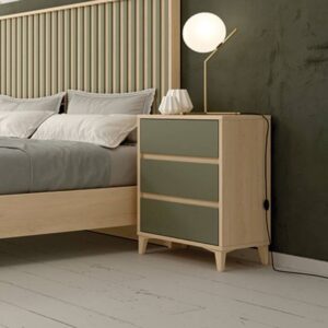 Mesita 3 cajones Kira de Ghio